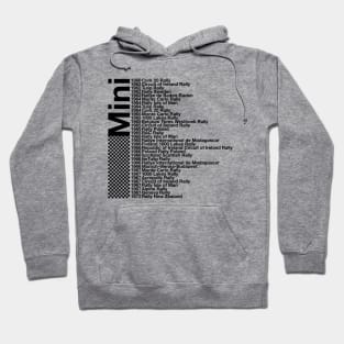 Mini Rally Wins by Year Hoodie